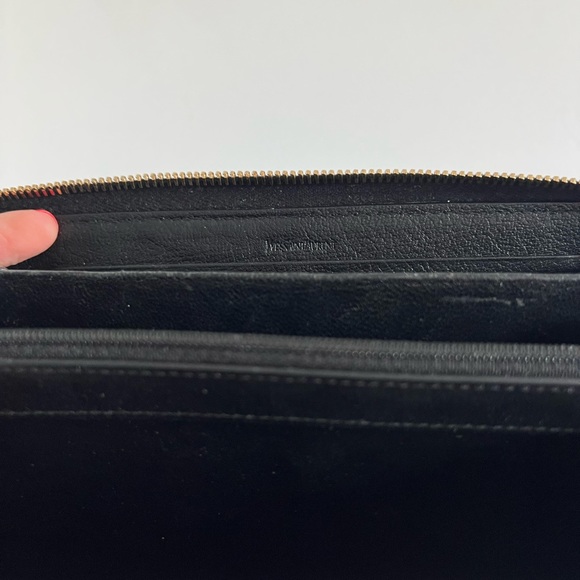 YSL Belle De Jour Wallet - Black - Picture 6 of 9